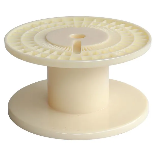 Professional Industrial Long-Term Wire Drum Spool Plastic Custom Loop H-shaped Steel Wheel Power Cord Pulley Moulding Processing photo-2