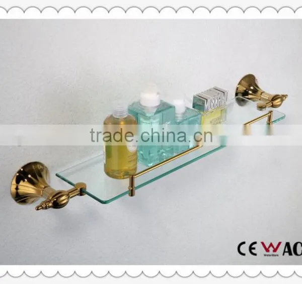 Titanium Bathroom Glass Shelves Bathroom Fittings Bathroom Accessaries Bath Glass Shelf