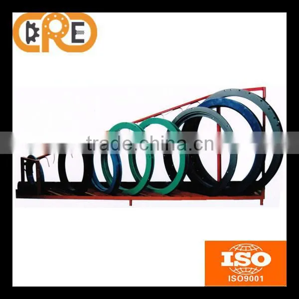 850-90 Type Trailer Use Stainless Steel Material Single Railway 850*850*90mm Trailer Turntable photo-4