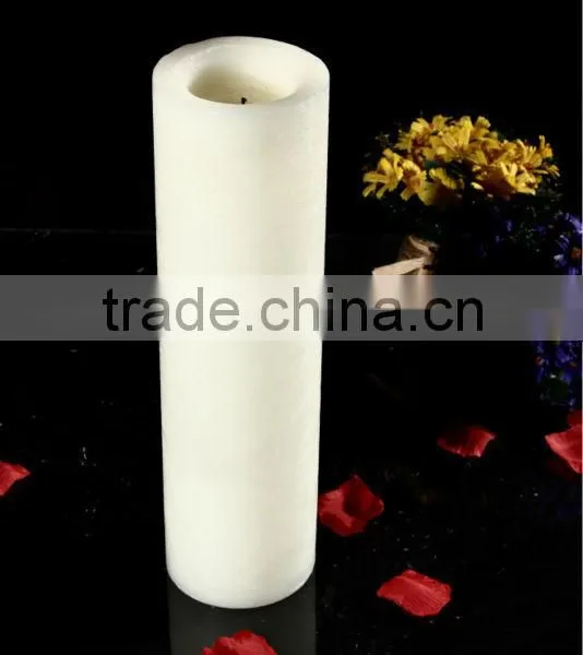 Flameless Flickering Real Wax Candle