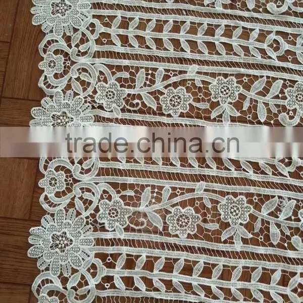 Polyester Fabric Lace Embroidery Flower Lace Designs for Garment Accessory photo-3