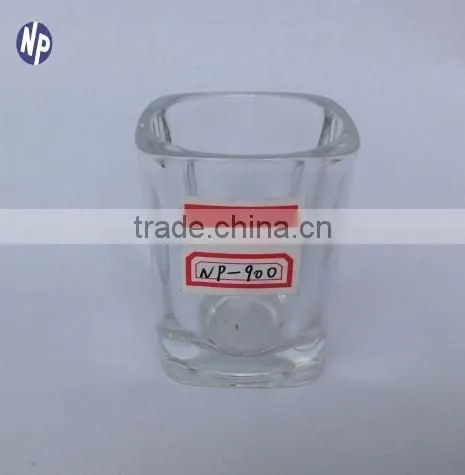 2oz Wholesale Shot Glass Square Shaped