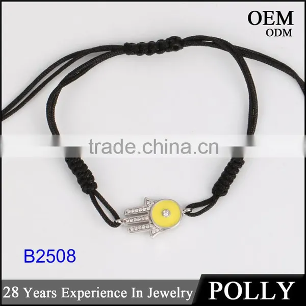 Lovely Cute 925 Sterling Silver Fabric Bracelet Shell Women Bracelet photo-6