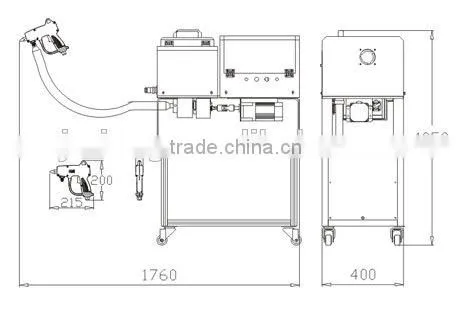 Hot Melt Glue Gun Plastic Low Pressure Molding Equipment Low Pressure Molding System Low Pressure Molding Resin Hot Melt Adhens photo-3