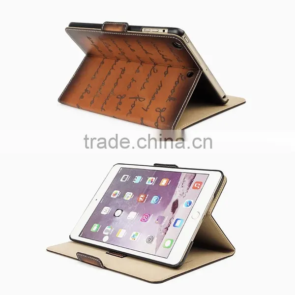 Customized Size and Shapes pu Leather Printing Case for Ipad 2 3 4 5 photo-4