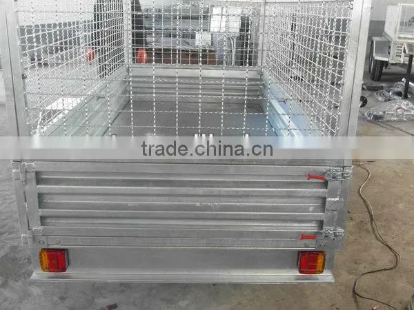 6*4 Hot-dipped Galvanized Box Trailer, Cage Trailer, Utility Trailer photo-5