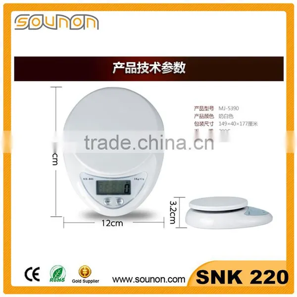 Digital Kitchen Scale 7Kg Food Scales Balance Weight LCD Cooking Measure Tools photo-3