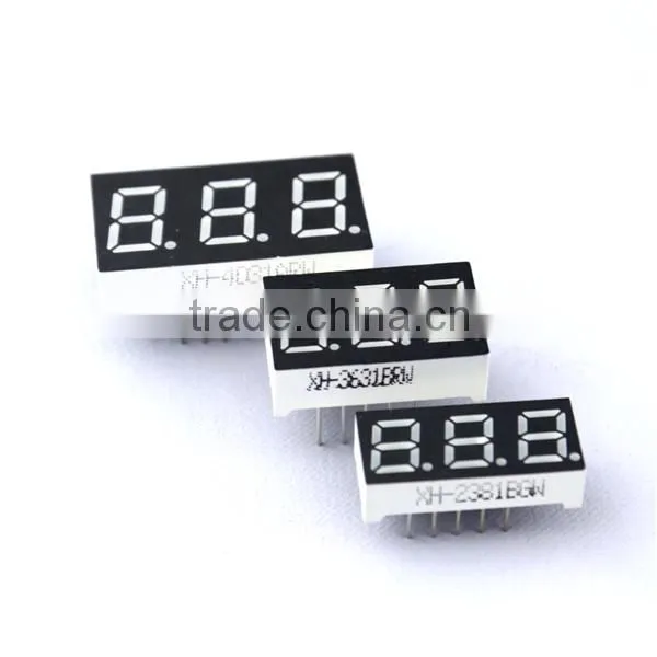 Anode Blue Color Through Hole NEWSHINE FND LED Display 0.25Inch 0.28Inch 0.36Inch 0.56Inch 0.80Inch photo-2