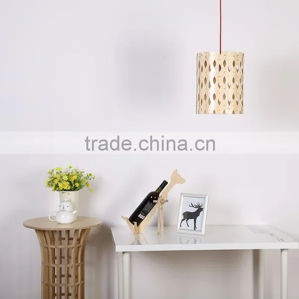 Modern Wood Pendant Light Chinese Lantern Pendant Lighting JK-8005B-21 LED Pendant Light photo-2