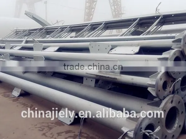 110KV Electric Power Transmission Steel Monopole Tower photo-4