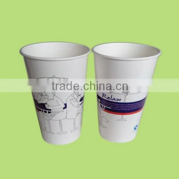 Logo Printed Ripple Disposable Hot Coffee Paper Cups photo-2