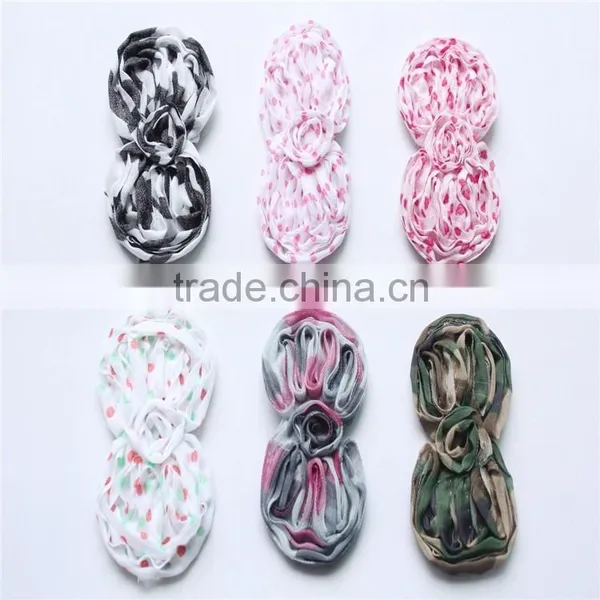 Hair Bow Flower Wholesale -hair Accessory for Baby-high Quality Chiffon Flower photo-5