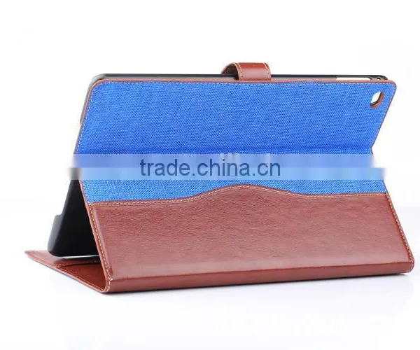 Genuine PU Leather Flip Stand Smart Cover For IPad Air 2 IPad 6 With Button Close photo-5