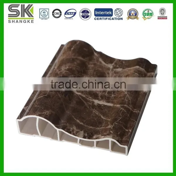 Faux Marble Stone Profile Door Plastic Window Frame photo-4