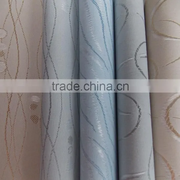 2015 Jacquard 3 pass acrylic coating windows roller blinds black out