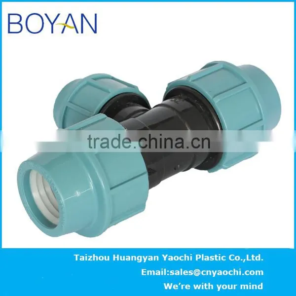 BOYAN PP Compression Quick Pipe Fittings for Irrigation Reducing Tee photo-2