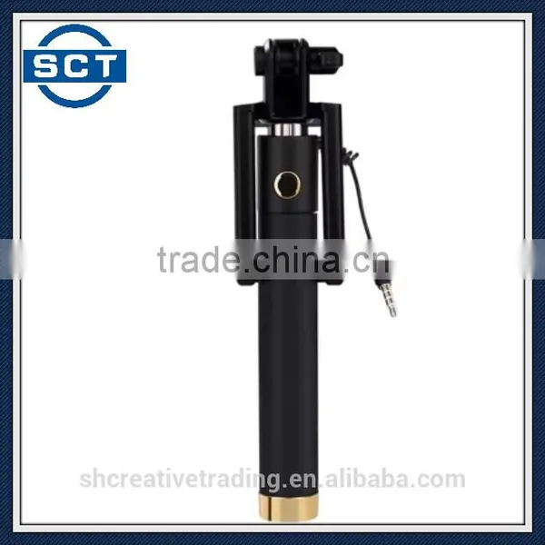 Monopod Selfie Stick Telescopic Wired With Remote Holder photo-4