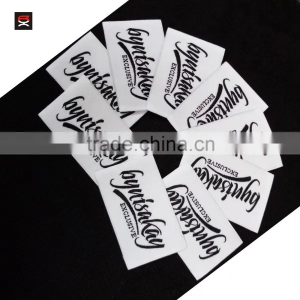 Custom Colorful Embossed Effect Woven Labels ,clothing Label photo-3
