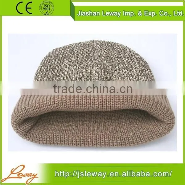 Hot China Products Wholesale Wool Knit Pattern Hat Beanie photo-3
