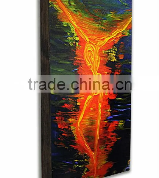 Wooden Modern Simple Abstract Paintings for Office Decor photo-2
