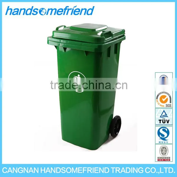 120 Liter Park Plastic Trash Bin,Outdoor Plastic Garbage Can,Outdoor Street Public Waste Bin photo-2