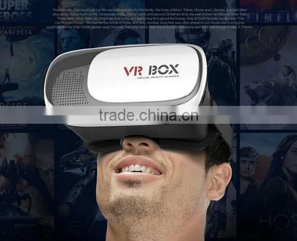 VR Box in 3d Glass Case VR Box With Remote