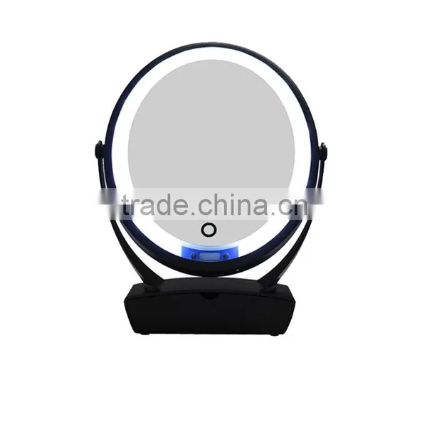 USB Charging Touch Sensor Control Vanity Led Lighted Mirror Magnifying photo-2