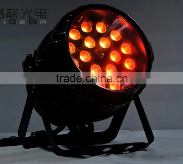 Guangzhou Wholesale High--quality 18Leds 10W RGBW 4IN1 Outdoor LED Par Light/DMX512 photo-6