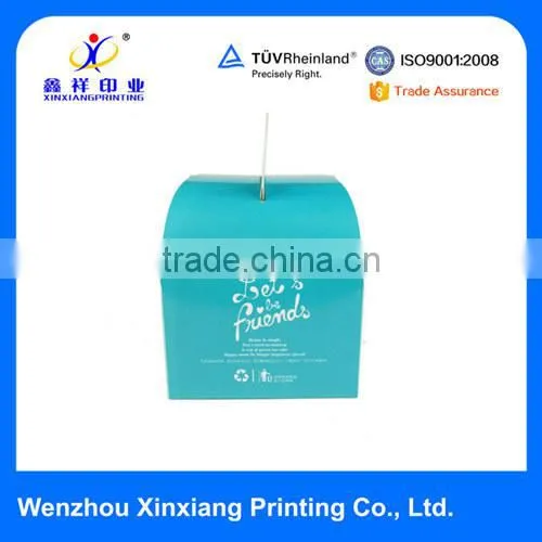 Green Small Gift Cake Box Making Boxes for Sale photo-3