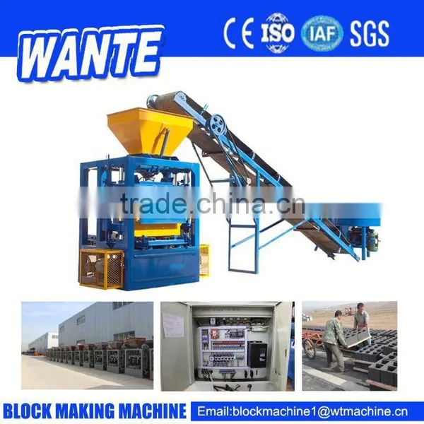 Automatic Hollow Block Making Machine QT4-24 India