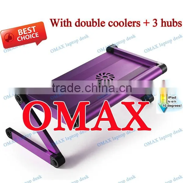 Multifunction Bed Laptop Desk With USB Fan OMAX A7 photo-2