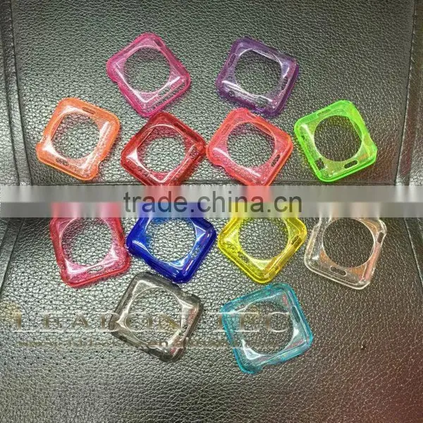 Cheap For Apple Watch TPU Case,42mm or 38mm Transparent Ultra Thin Tpu Case For Apple Watch photo-2