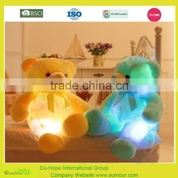 Costom Colorful LED Teddy Bear