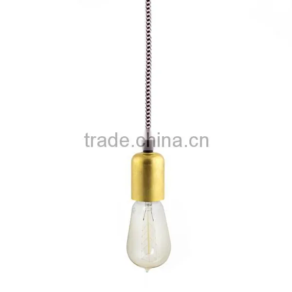Colorful Pendant Lamp Cord Set Metal Hanging Light photo-2