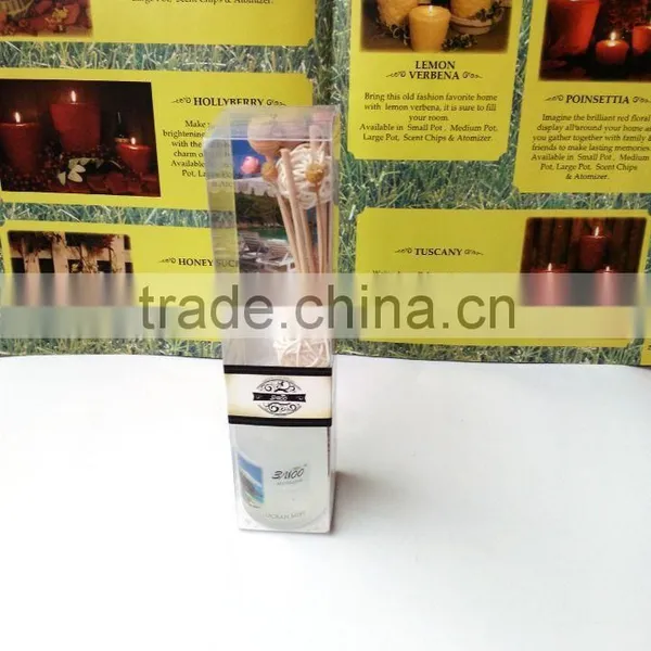 PVC Box Reed Diffuser With Wooden Sticks,Rattan Ball And Natural Dry Flowers photo-5