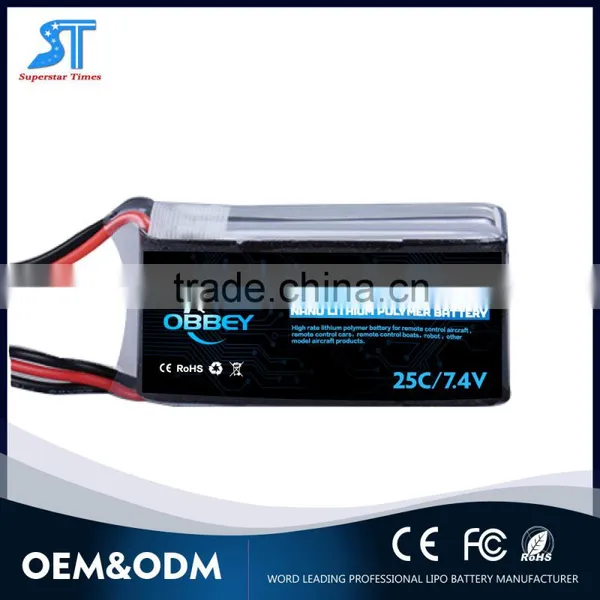 Factory Long Life RC Car Lithium Polymer Battery 2s 900mah 25c Remote Controlled Car Hard Case Lipo Pack Quality Choice