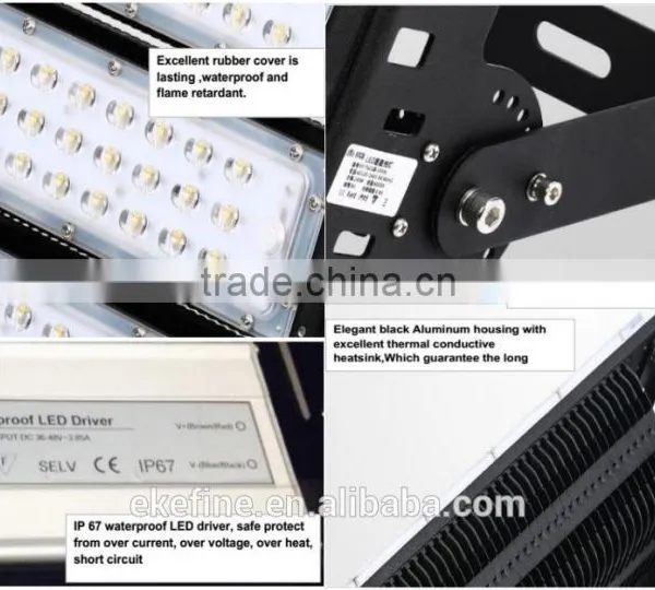 IP67 Waterproof White Cold 100w LED Tunnel Light With 3 Years Warranty photo-5