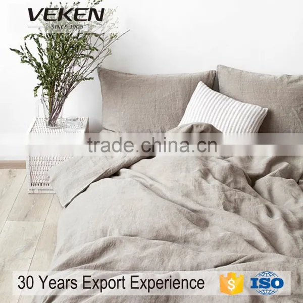 VEKEN Hometextile Products Linen Bed Sheet Set