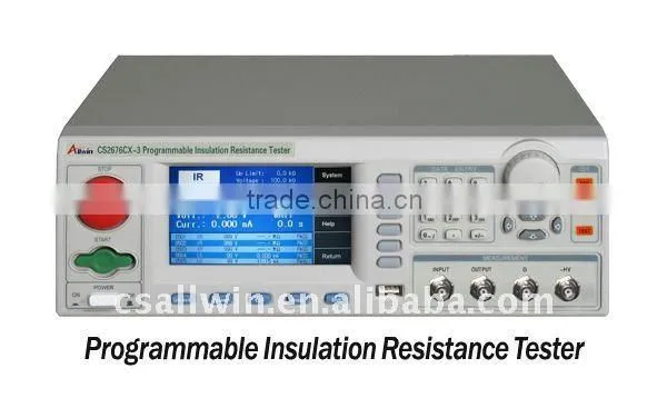 Programmable Digital Ultra High Resistance Tester