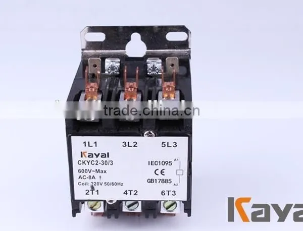 Cjx9 Air Conditioning Contactor,3 Pole ac Contactor for Electric Air Compressor photo-2