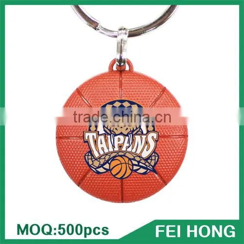 Wholesale Bulk Souvenir Printing Sports t Shirt Basketball Key Holder