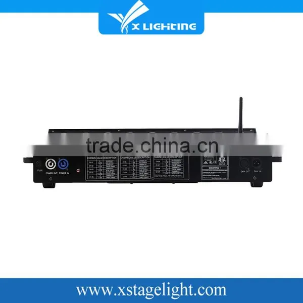 Wireless DMX512 Led Bar 9*15w RGBWA 5in1 Led Bar photo-4