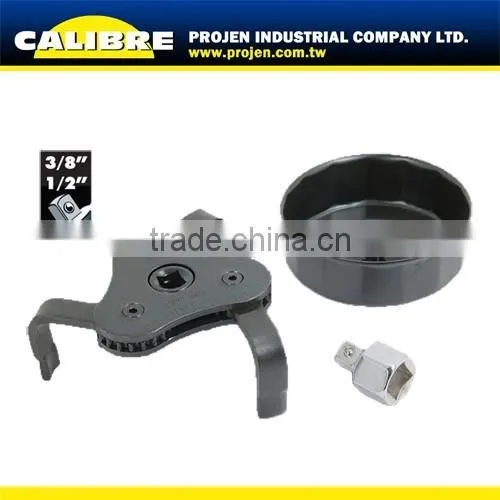 CALIBRE 3/8" & 1/2" Dr 30pcs Big Size Oil Filter Wrench Cup Type photo-2