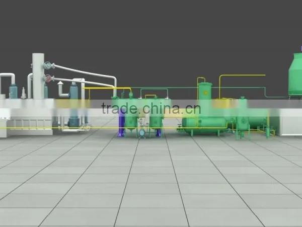 Waste Engine Oil Crude Oil Distillation Machine Into Diesel Oil photo-3