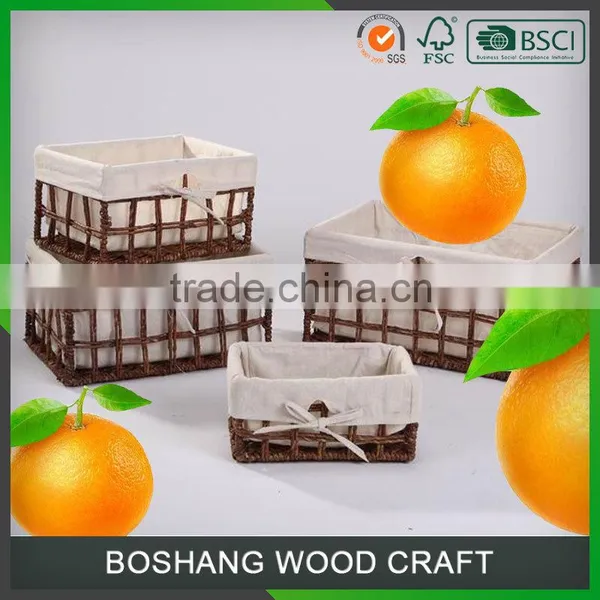 Different Mini Sizes Corn Rope Oranges Storage Basket