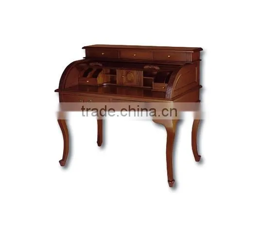 Mahogany Desk Roll Top B C/L Indoor Furniture