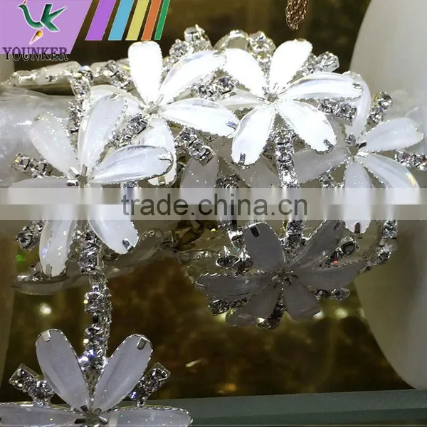 Bling Bling Fashion Latest Fancy Rhinestone Cup Chian For Garments,bags,shoes Decorations YSC25 photo-4
