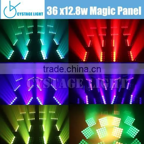 36X12W RGBW 4 IN 1 LED Wash Moving Head Matrix Light photo-6