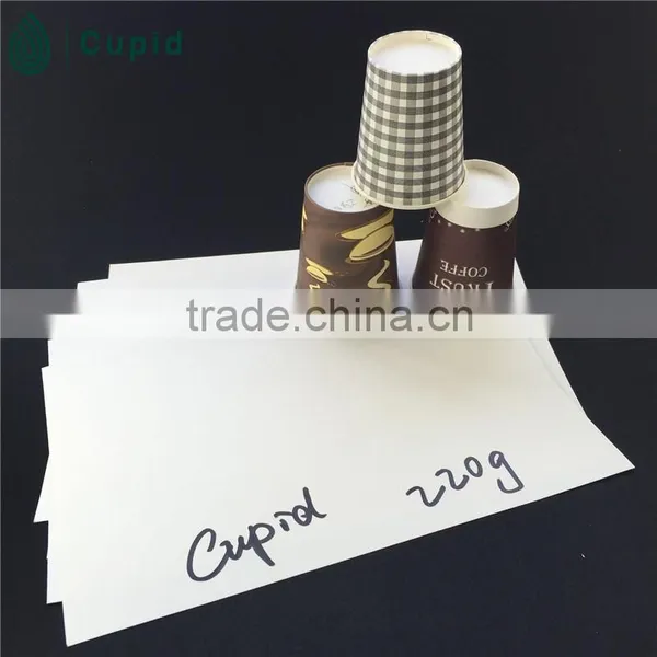 Hangzhou Tuoler pe Coated Paper Cup Blank photo-5