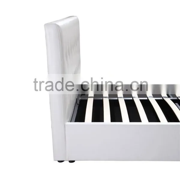 Modern Style Pu Gas Lift Storage Bed In White Color YD02 Quality Choice photo-5